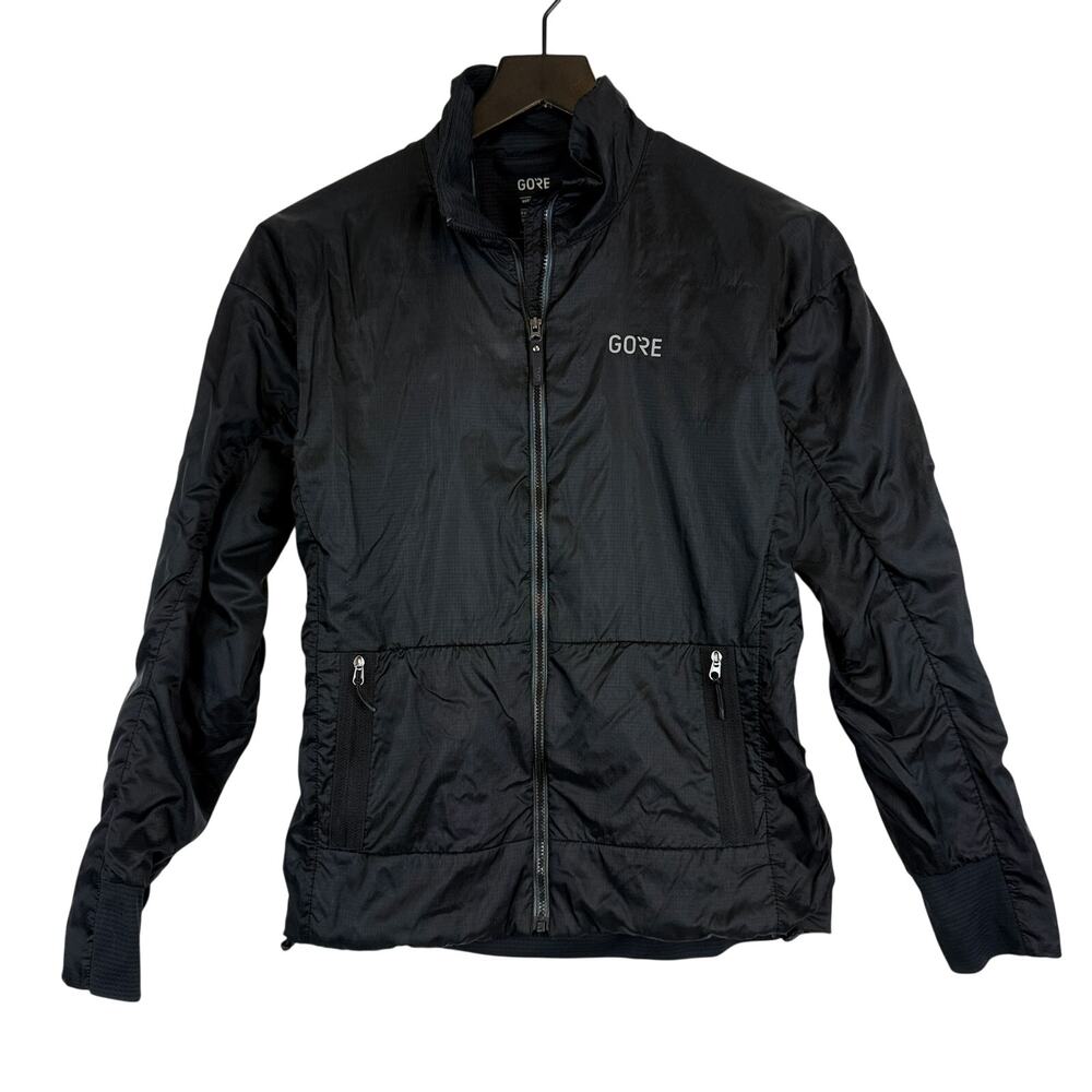 Gore Wear Womens Drive Windstropper Jacket Black Polartec $220 - XS 0-2